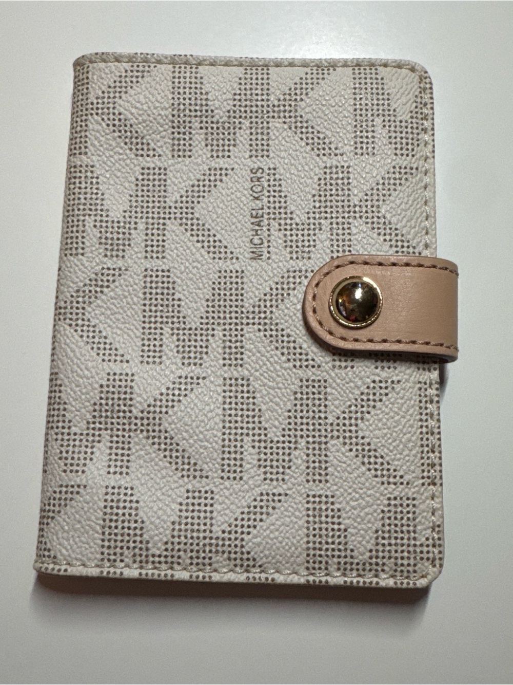 Michael Kors Canvas Passport Wallet